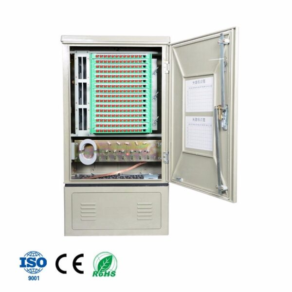 Fiber Optic Cross Connection Cabinet 144 core
