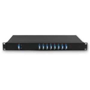 CWDM 8 Channel MUX/DEMUX rack mount type